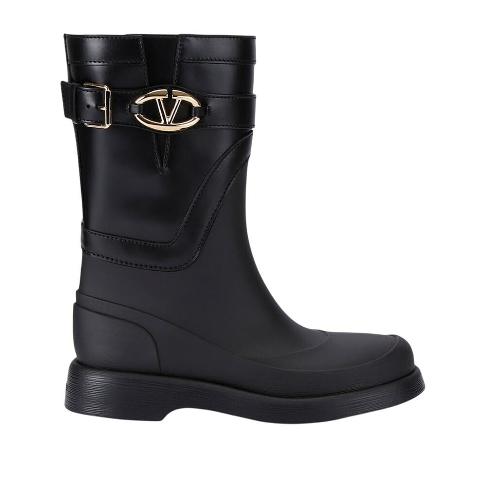 Valentino Garavani NIB VLogo The Bold Edition Rainboots in Black Size 40